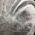 reversible brushed printed faux  fur  fabric